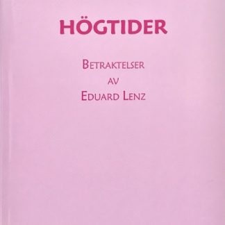 Omslag för Högtider av Eduard Lenz