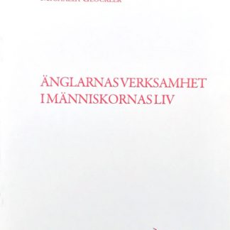 Omslag för Änglarnas verksamhet i människornas liv av Michaela Glöckler